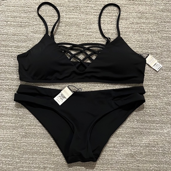 L*Space Black Bikini Set
